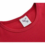 Baby Girls' Basic T-Shirt Short Sleeve Crewneck Tee