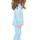 Girls' Basic Long Sleeve Turtleneck Cotton T-Shirt