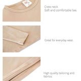 Girls Long Sleeve Shirts and Leggings Set, Big & Toddler Girls' Pant Sets