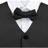 Boys 4-Piece Metal Chain Detailed Suit Set