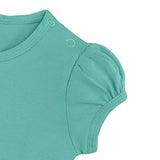 Baby Girls' Basic T-Shirt Short Sleeve Crewneck Tee
