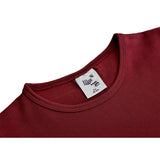 Girls' Basic Short Puff Sleeve Round Neck Cotton T-Shirt