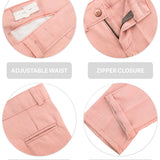 Boys Formal Suit 4 Piece Vest, Pants and Tie Dresswear Suit Set