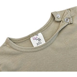Baby Cotton Long Sleeve Basic Crewneck T-Shirt