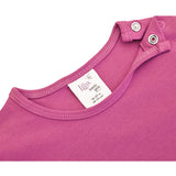 Baby Cotton Long Sleeve Basic Crewneck T-Shirt