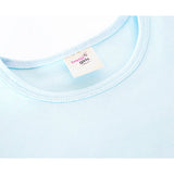 Baby Girls' Basic T-Shirt Short Sleeve Crewneck Tee