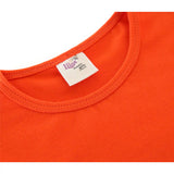 Baby Girls' Basic T-Shirt Short Sleeve Crewneck Tee