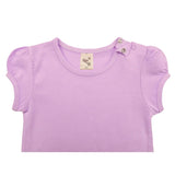 Baby Girls' Basic T-Shirt Short Sleeve Crewneck Tee