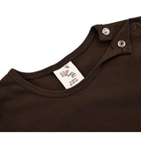 Baby Cotton Long Sleeve Basic Crewneck T-Shirt