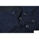 Little & Youth Boys Suit Set - Formal Jacket, Vest, Pants, Shirt, and Matching Bowtie - 5 Piece Ensemble