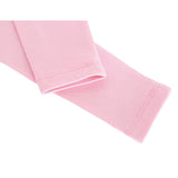 Little Girls Basic Solid Full Length Cotton Soft Legging