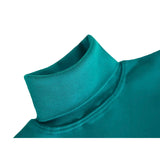 Girls' Basic Long Sleeve Turtleneck Cotton T-Shirt