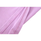 Girls' Basic Short Puff Sleeve Round Neck Cotton T-Shirt