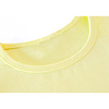 Baby Girls' Basic T-Shirt Short Sleeve Crewneck Tee