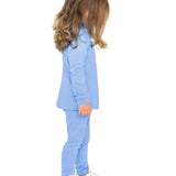 Little Girls Basic Solid Full Length Cotton Soft Legging