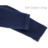 Girls' Basic Solid Full Length Cotton Soft Leggings