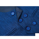 Little & Youth Boys Suit Set - Formal Jacket, Vest, Pants, Shirt, and Matching Bowtie - 5 Piece Ensemble