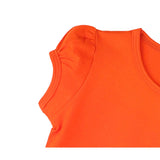 Baby Girls' Basic T-Shirt Short Sleeve Crewneck Tee