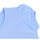 Girls' Basic Short Puff Sleeve Round Neck Cotton T-Shirt