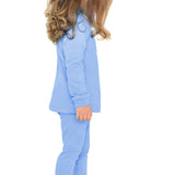 Girls' Basic Solid Full Length Cotton Soft Leggings