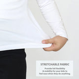 Toddler Cotton Long Sleeve Basic Crewneck T-Shirt
