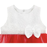 Baby Lace & Pearl Detailed Tulle Dress Set