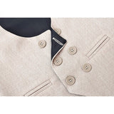 Little & Youth Boys Suit Set - Formal Jacket, Vest, Pants, Shirt, and Matching Bowtie - 5 Piece Ensemble