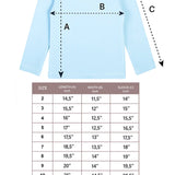 Girls' Basic Mock Turtleneck Long Sleeve Cotton Solid T-Shirt