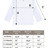 Baby Girls' Basic Long Sleeve Round Neck T-Shirt