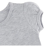 Baby Girls' Basic T-Shirt Short Sleeve Crewneck Tee