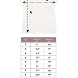 Girls' Basic Short Puff Sleeve Round Neck Cotton T-Shirt