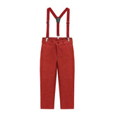 Boys Formal Slim Fit 4 Piece Pant Set