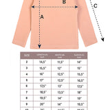 Girls' Basic Mock Turtleneck Long Sleeve Cotton Solid T-Shirt