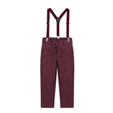 Boys Formal Slim Fit 4 Piece Pant Set