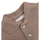 Newborn Baby Cable Knit Cardigan & Pants Set