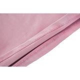 Girls' Basic Short Puff Sleeve Round Neck Cotton T-Shirt