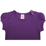 Baby Girls' Basic T-Shirt Short Sleeve Crewneck Tee