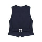 Boys Formal Suit 4 Piece Vest, Pants and Tie Dresswear Suit Set