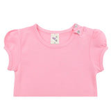 Baby Girls' Basic T-Shirt Short Sleeve Crewneck Tee