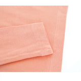 Lilax Girls' Basic Long Sleeve Round Neck Cotton T-Shirt