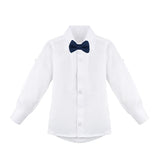 Boys 5-Piece Slim Fit Textured Formal Suit Set