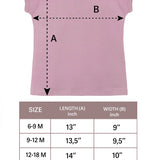 Baby Girls' Basic T-Shirt Short Sleeve Crewneck Tee