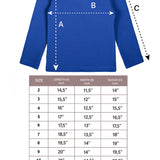 Girls' Basic Mock Turtleneck Long Sleeve Cotton Solid T-Shirt