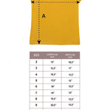 Girls' Basic Short Puff Sleeve Round Neck Cotton T-Shirt