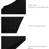 Lilax Girls' Basic Long Sleeve Round Neck Cotton T-Shirt