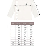 Little Girls Cotton Long Sleeve Basic Crewneck T-Shirt
