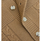 Newborn Baby Cable Knit Cardigan & Pants Set