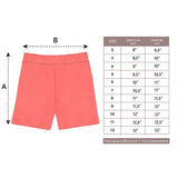 Girls' Basic Solid Soft Dance Short for Gymnastics or Under Skirts