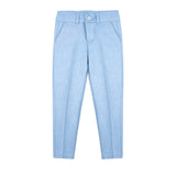 Boys Formal Suit 4 Piece Vest, Pants and Tie Dresswear Suit Set