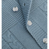 Newborn Baby Cable Knit Cardigan & Pants Set